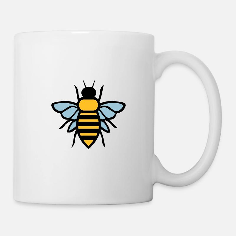 abeille - Mug blanc - blanc