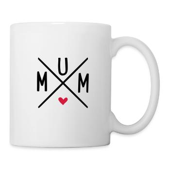 mum - Mug blanc - blanc - Droite