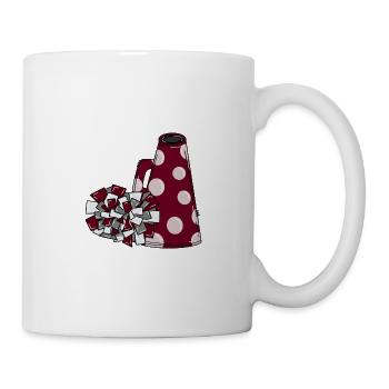 Cheer Poms Megaphone - Mug - white - Right