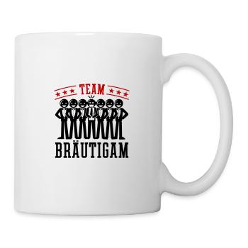 Enterrement de vie de garçon du marié de mariage - Mug blanc - blanc - Droite