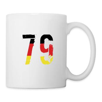 79 Number Germany Jersey - Mug - white - Right