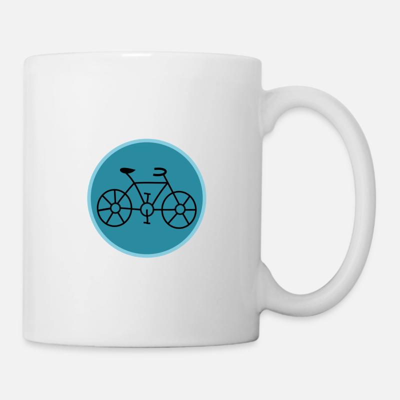 VÉLO. CYCLISME. - Mug blanc - blanc