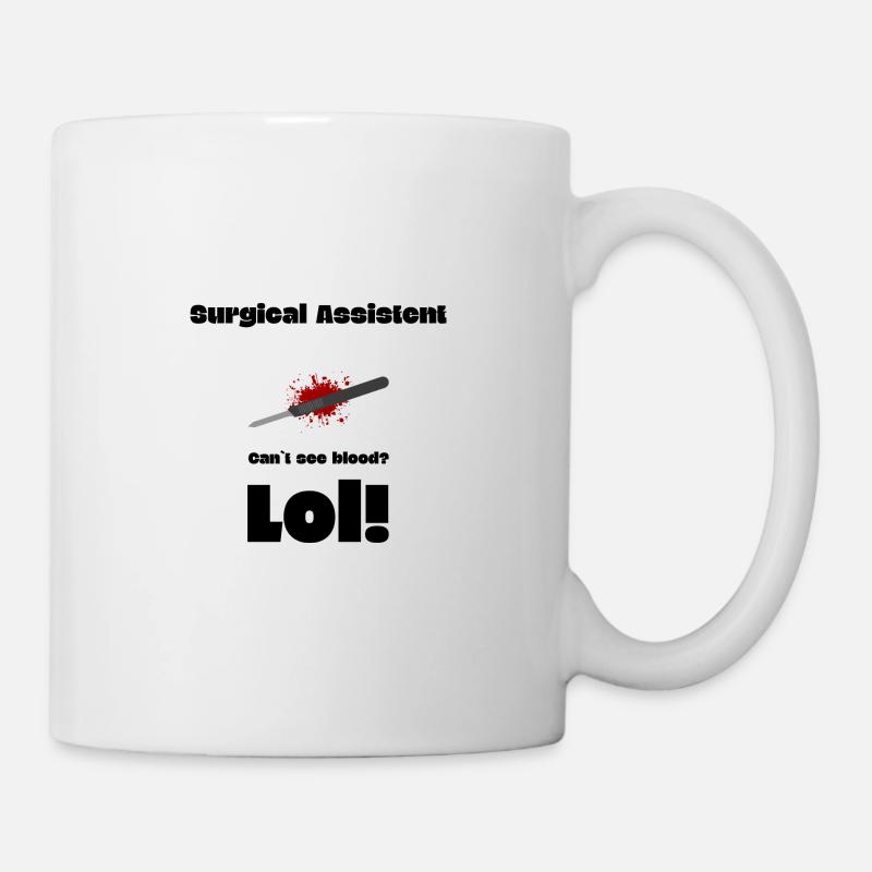 OTA nurse saying blood surgery gift idea - Mug - white