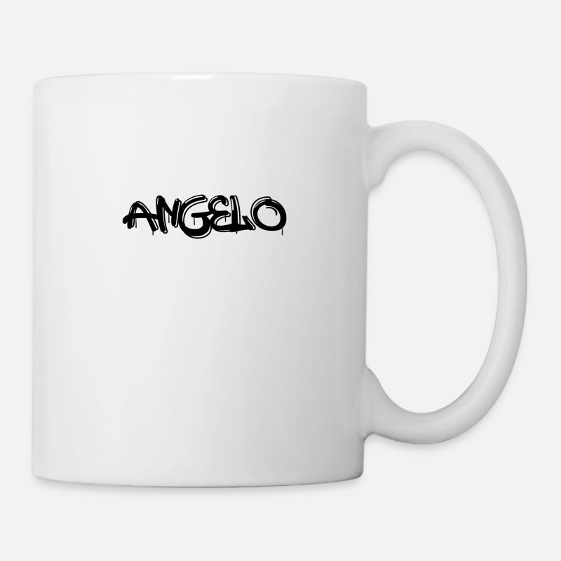 Angelo Name Geschenk Geschenkidee - Tasse - Weiß