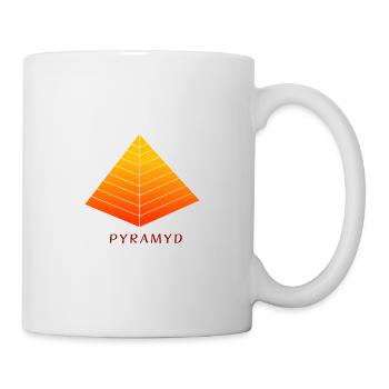 Pyramid - Mug blanc - blanc - Droite