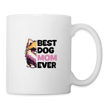 Best Dog Mom Ever - Pomeranian - Mug - white - Right