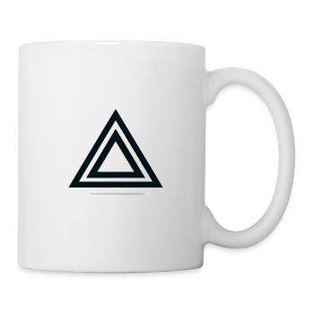 Double Pyramid - Tasse - Weiß - Rechts
