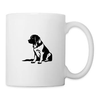 Saint Bernard Dog - Mug - white - Right