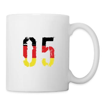 5 Number Germany Jersey - Mug - white - Right
