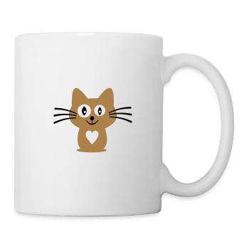 chat - Mug blanc - blanc - Droite