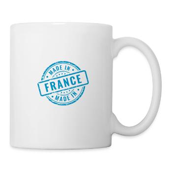 Made in France Bleu - Humor Gift France Anniv - Mug - white - Right