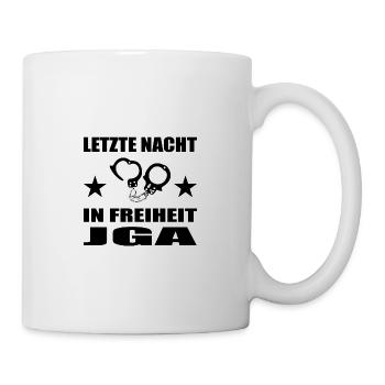 Junggesellenabschied - Tasse - Weiß - Rechts