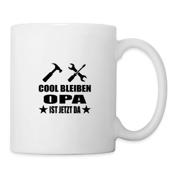 Opa - Tasse - Weiß - Rechts