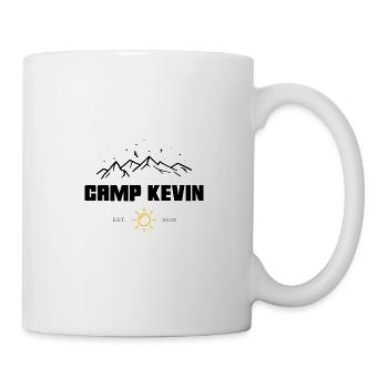 Camp Kevin Premium Signature Logo - Mug blanc - blanc - Droite