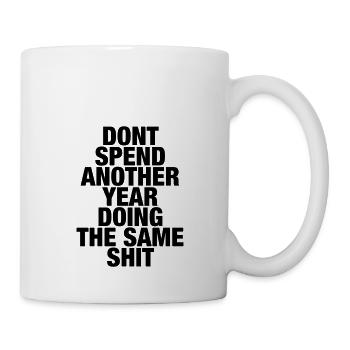Not the Same Shit - Mug - white - Right