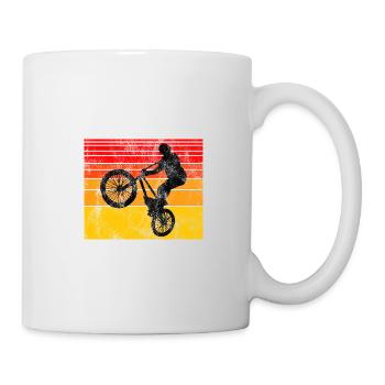 BMX Bike Bike Retro Gift Bicycle Motocross - Mug - white - Right