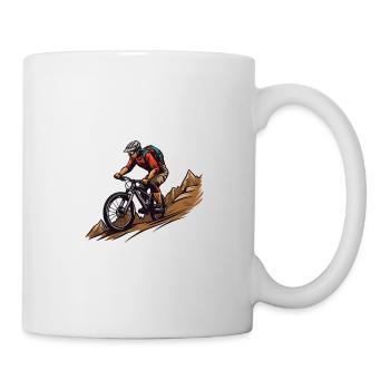 Mountain Biker Sports - Mug - white - Right