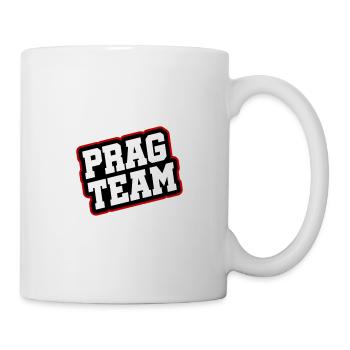 Prag Team - Tasse - Weiß - Rechts