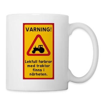 Warning - Mug - white - Right