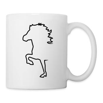 Cheval islandais - Mug blanc - blanc - Droite