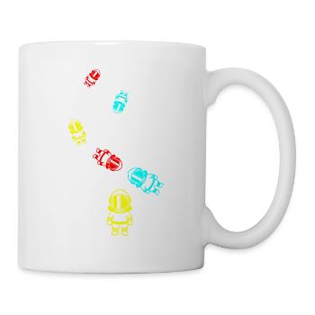 Astronaut icon icon - Mug - white - Right