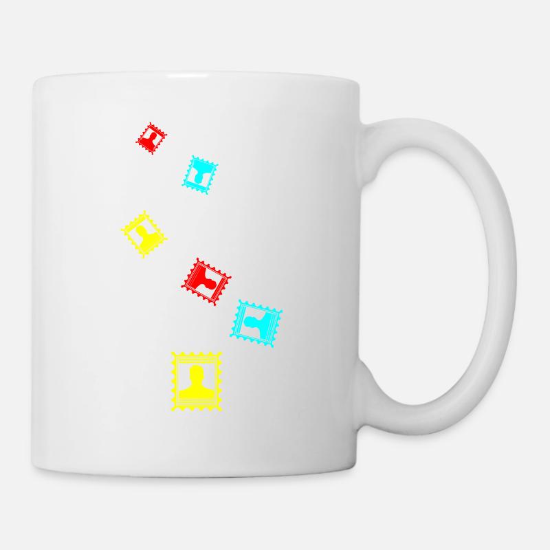 Stamp icon - Mug - white