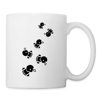 Icône du football - Mug blanc - blanc - Droite