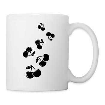 Cherry fruit - Mug - white - Right