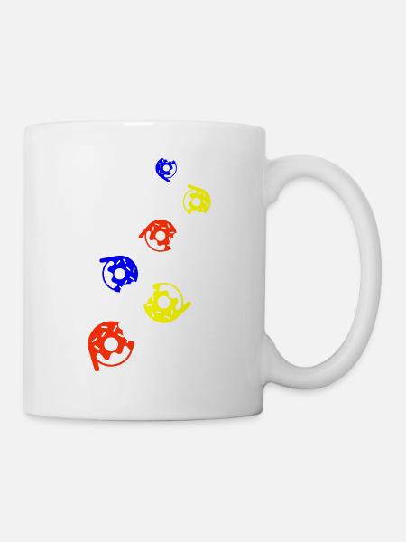 Symbole du beignet - Mug blanc - blanc