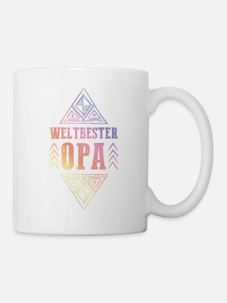 Weltbester Opa - Tasse - Weiß