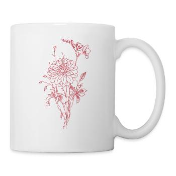Flower type - Mug - white - Right