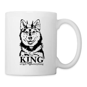 Pomsky King Dog Saying Dogs Dog - Mug - white - Right