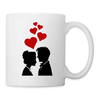Couple Wedding Couple Marriage - Mug - white - Right