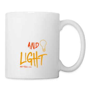 Messages Bible Sel de la Terre Lumière du Monde - Mug blanc - blanc - Droite