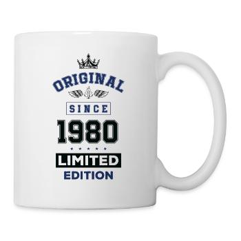 1980 limited edition birthday - Mug - white - Right