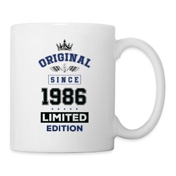 1986 limited edition birthday - Mug - white - Right