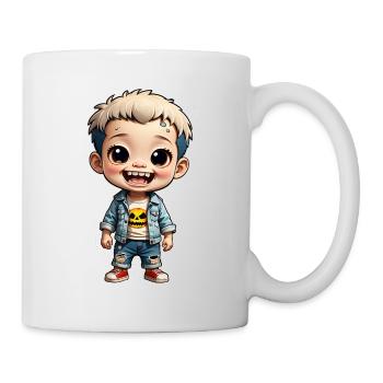 Halloween - cute kids zombie - Mug - white - Right