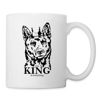 Kai Ken Roi de tout Dire Chiens Wilsigns - Mug blanc - blanc - Droite