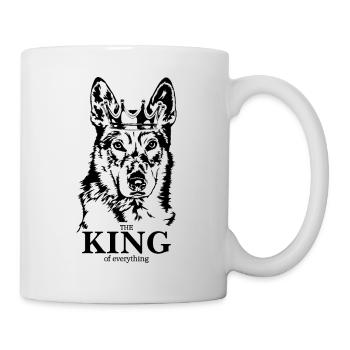 Tschechoslowakischer Wolfhund King of everything - Tasse - Weiß - Rechts