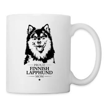 Finnish Lapphund Mom Dog Dog Wilsigns - Mug - white - Right