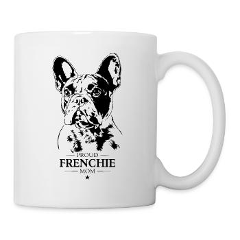Frenchie Mom Hunde Hund French Bulldog Wilsigns - Tasse - Weiß - Rechts