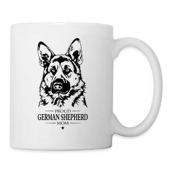 German Shepherd Mom Hunde Hund Wilsigns - Tasse - Weiß - Rechts