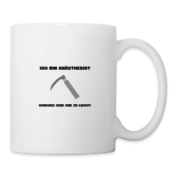 Anesthésiste, médecins ambulanciers - Mug blanc - blanc - Droite