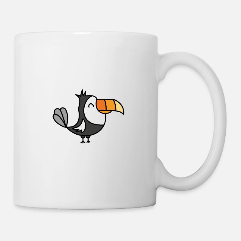 Tukan Vogel Karibik - Tasse - Weiß
