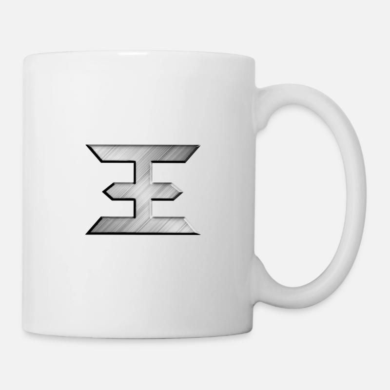 Electroniker's (Brushed Metal) 3D - Tasse - Weiß