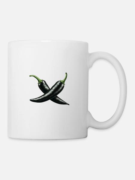 Chili - Tasse - Weiß
