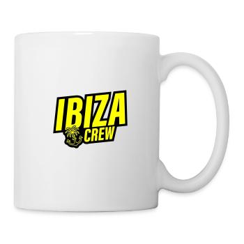 Ibiza Crew Anchor Palm Tree Heart Love - Mug - white - Right