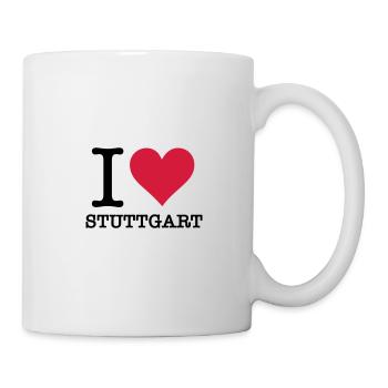 I Love Stuttgart - Mug - white - Right
