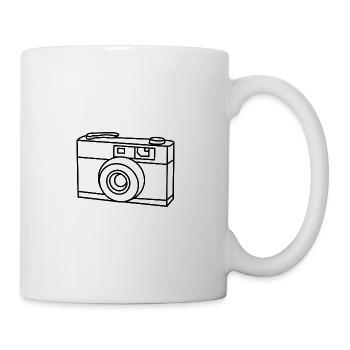 Kamera - Tasse - Weiß - Rechts