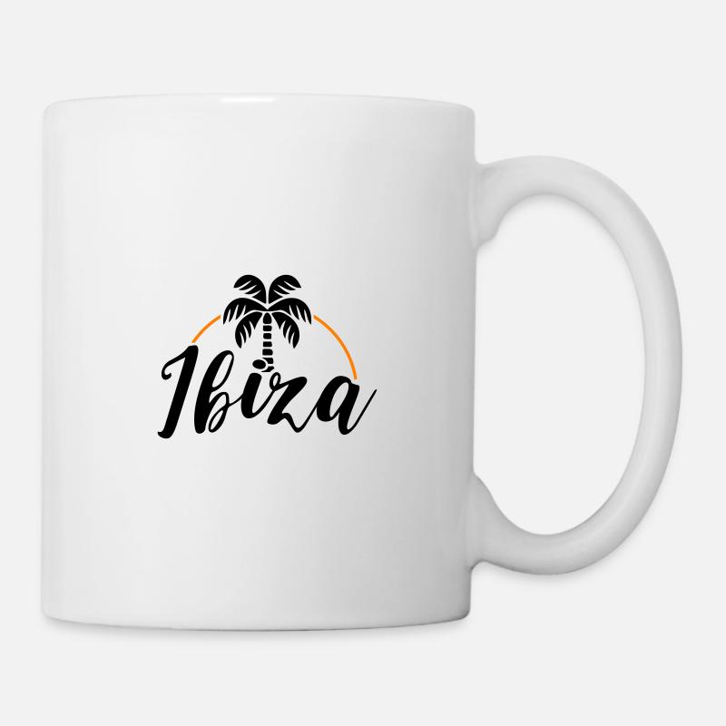 Ibiza Palm - Mug blanc - blanc